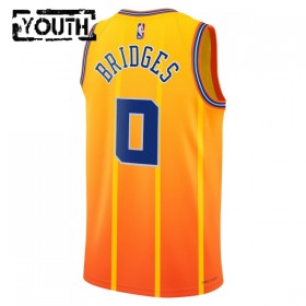 Maillot Basket Enfant Charlotte Hornets Miles Bridges 2025-26 Jordan City Edition Or Swingman